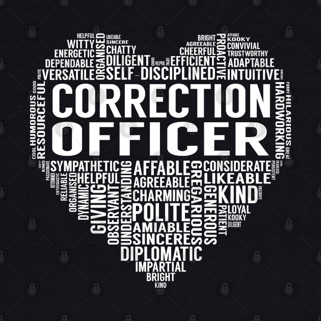 Correction Officer Heart by LotusTee